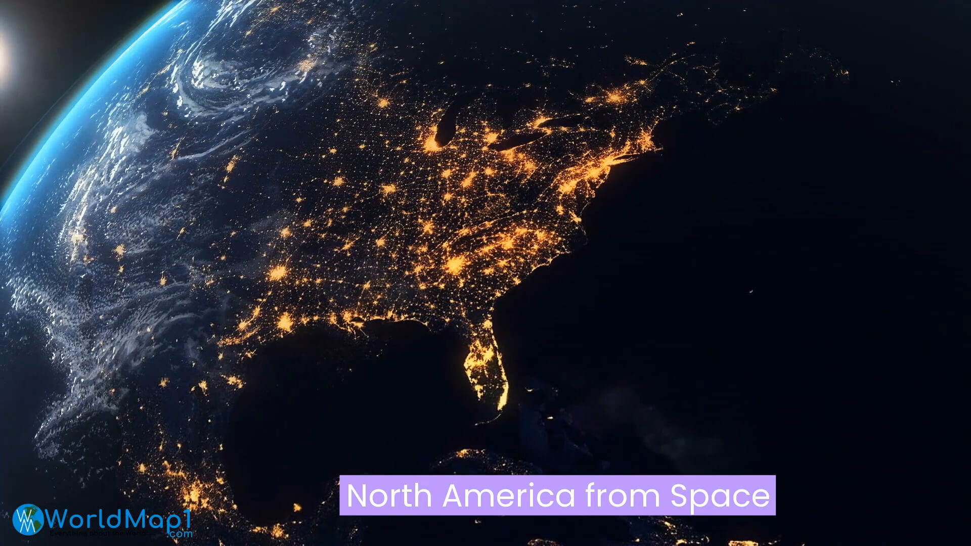 North America from Space